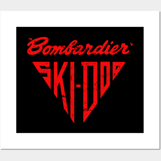 Bombardier Ski Doo Wall Art by BarkeranArt